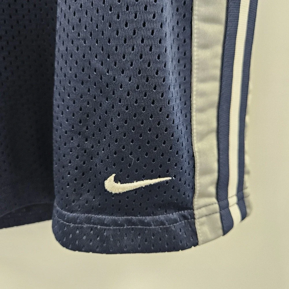 Nike Youth XL 18-20 Mesh Basketball Shorts Blue Athletic Swoosh Dri-FIT